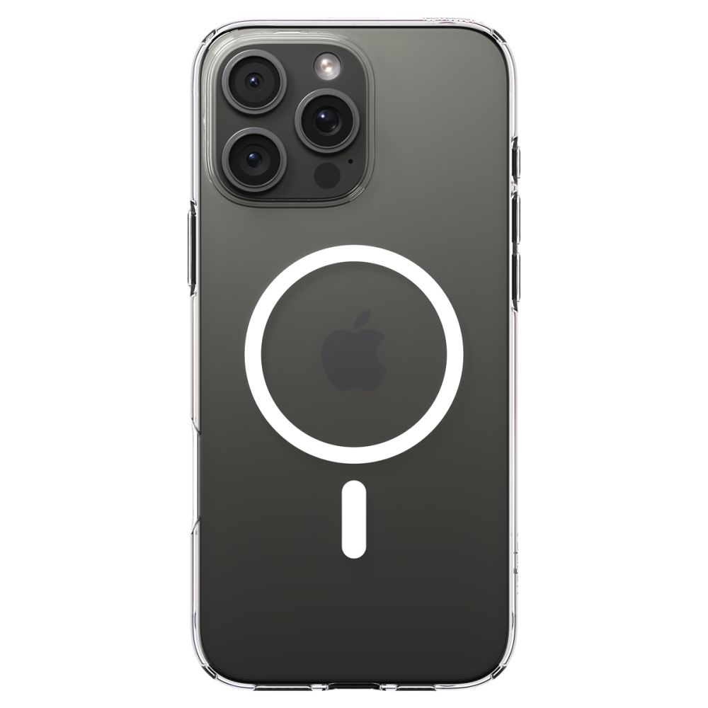414225_oryg Spigen Liquid Crystal Mag Magsafe case for iPhone 16 Pro 6,3" clear