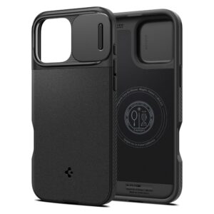 414231_oryg Spigen Optik Armor Mag Magsafe case for iPhone 16 Pro 6,3" black