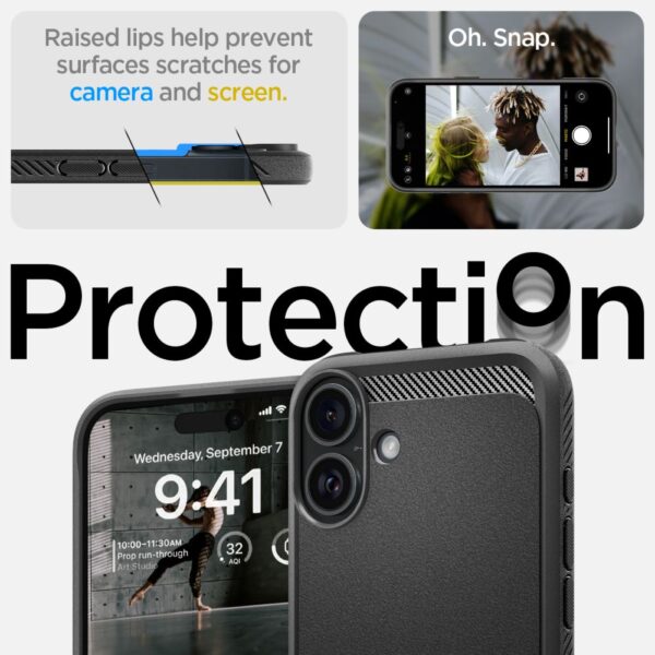 414248_oryg Spigen Rugged Armor Mag Magsafe case for iPhone 16 Plus 6,7" matte black