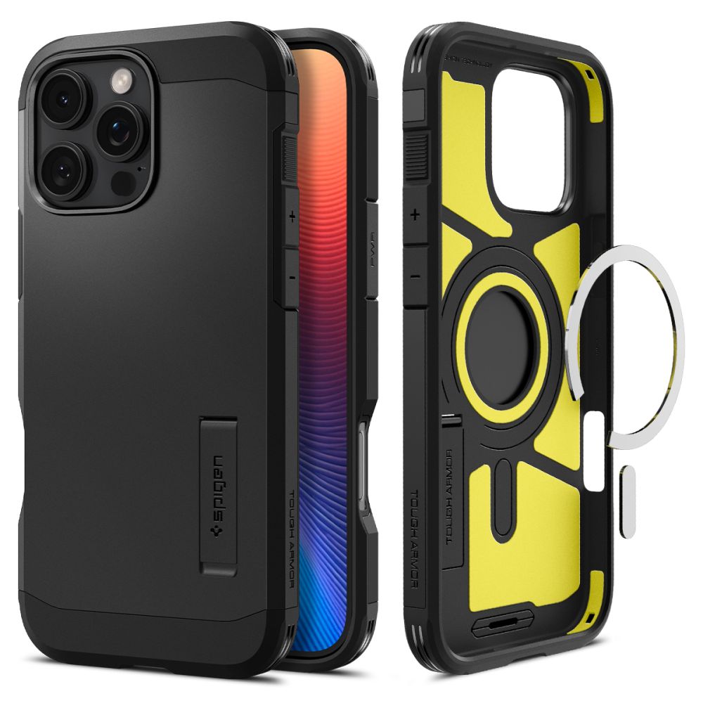 414306_oryg Spigen Tough Armor Mag Magsafe case for iPhone 16 Pro 6,3" black