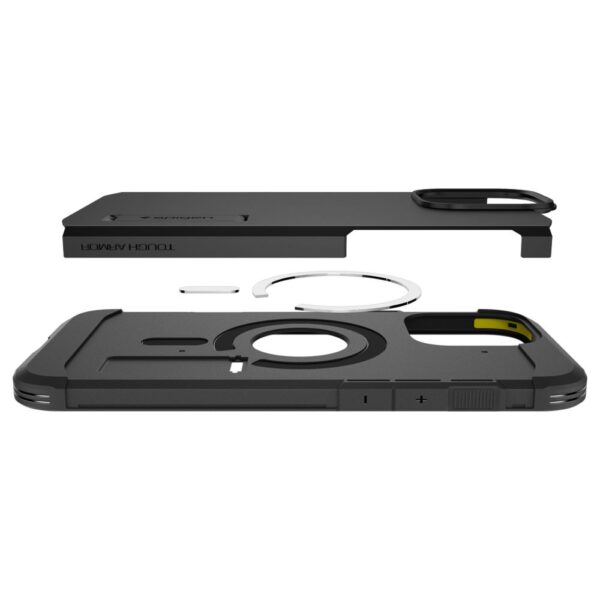 414312_oryg Spigen Tough Armor Mag Magsafe case for iPhone 16 Pro 6,3" black