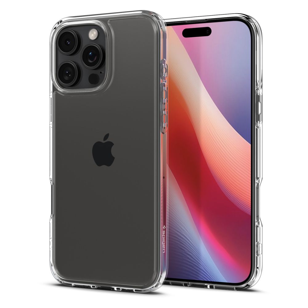 414347_oryg Spigen Ultra Hybrid case for iPhone 16 Pro 6,3" crystal clear