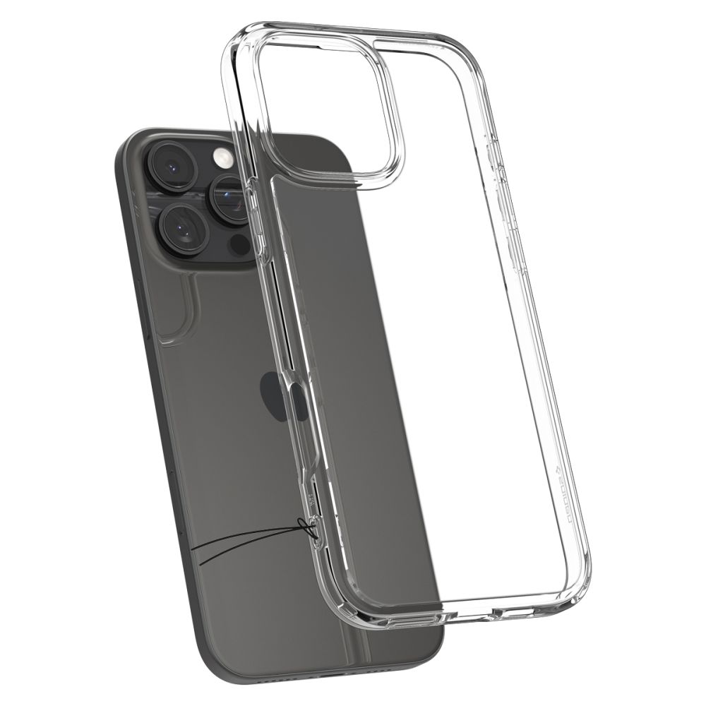 414351_oryg Spigen Ultra Hybrid case for iPhone 16 Pro 6,3" crystal clear