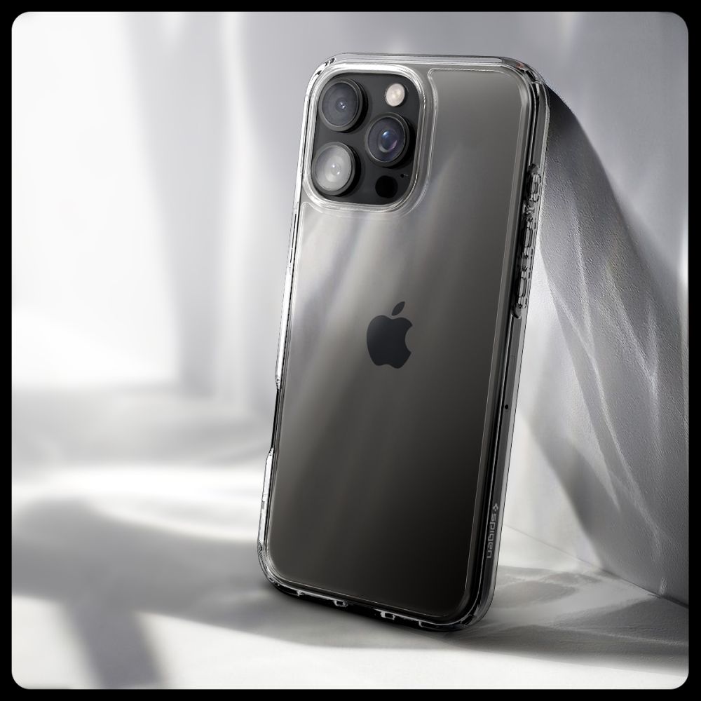 414354_oryg Spigen Ultra Hybrid case for iPhone 16 Pro 6,3" crystal clear