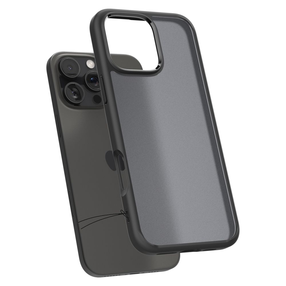 414363_oryg Spigen Ultra Hybrid case for iPhone 16 Pro 6,3" frost black