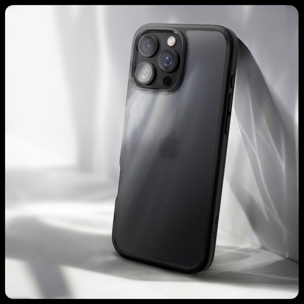 414366_oryg Spigen Ultra Hybrid case for iPhone 16 Pro 6,3" frost black
