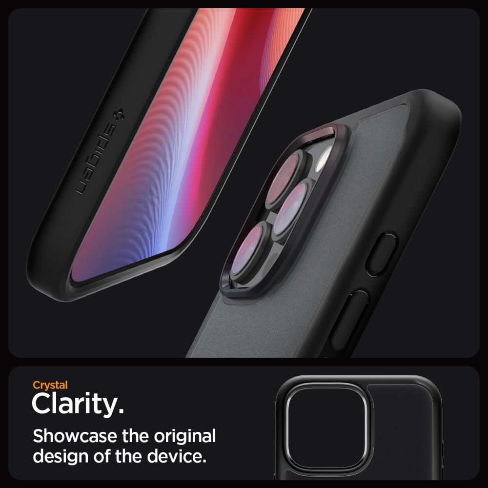 414368_oryg Spigen Ultra Hybrid case for iPhone 16 Pro 6,3" frost black