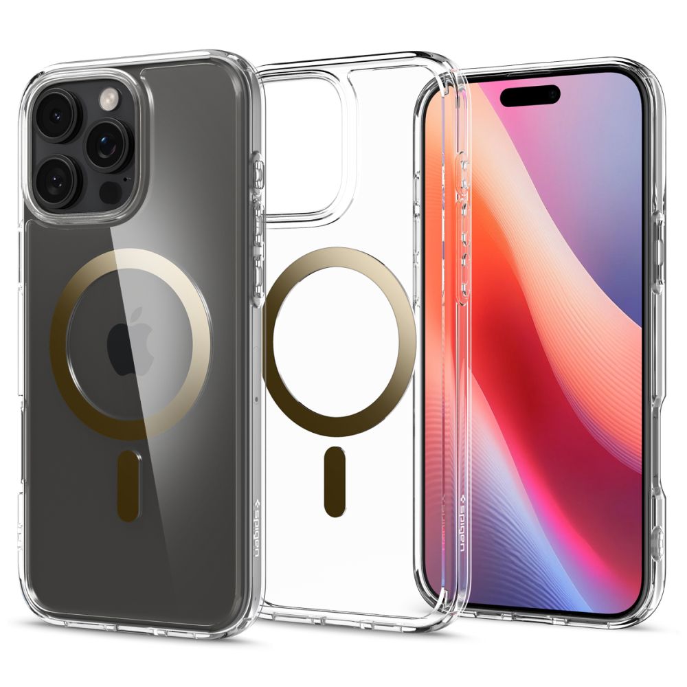 414486_oryg Spigen Ultra Hybrid Mag Magsafe case for iPhone 16 Pro 6,3" gold