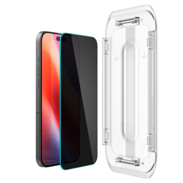 414596_oryg Spigen Glas.Tr ”Ez Fit” 2-Pack forfor iPhone 16 Pro Max 6,3" privacy