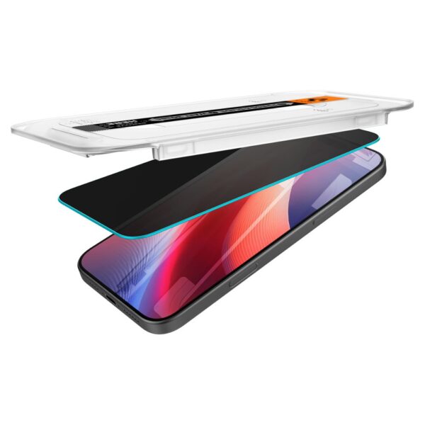 414599_oryg Spigen Glas.Tr ”Ez Fit” 2-Pack forfor iPhone 16 Pro Max 6,3" privacy