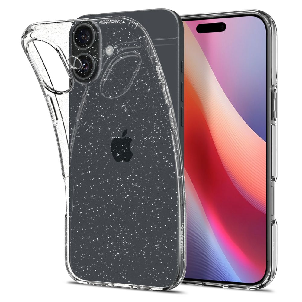 414676_oryg Spigen Liquid Crystal case for iPhone 16 6,1" glitter crystal