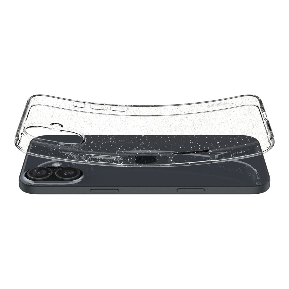 414680_oryg Spigen Liquid Crystal case for iPhone 16 6,1" glitter crystal