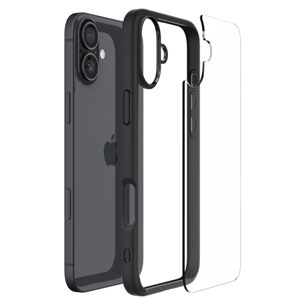414802_oryg Spigen Ultra Hybrid case for iPhone 16 6,1" matte black