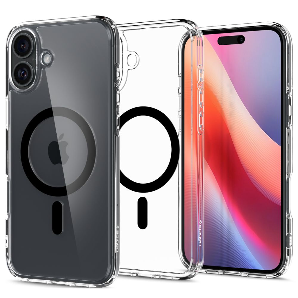 414820_oryg Spigen Ultra Hybrid Mag Magsafe case for iPhone 16 6,1" black
