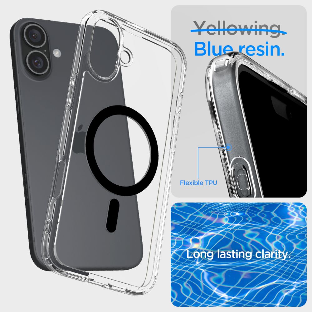 414826_oryg Spigen Ultra Hybrid Mag Magsafe case for iPhone 16 6,1" black