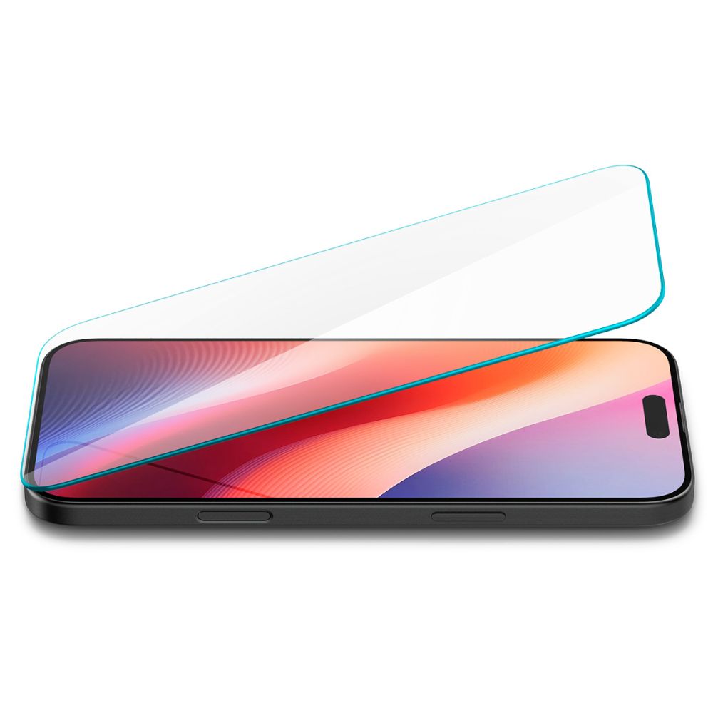 414865_oryg Spigen Glas.Tr Slim for iPhone 15 / 16 6,1" clear