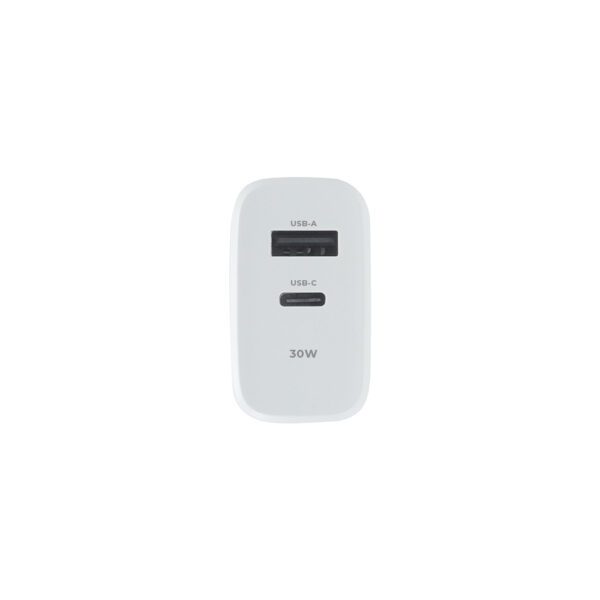 Maxlife MXTC-10-30AC PD QC charger 1x USB-C 1x USB 30W white