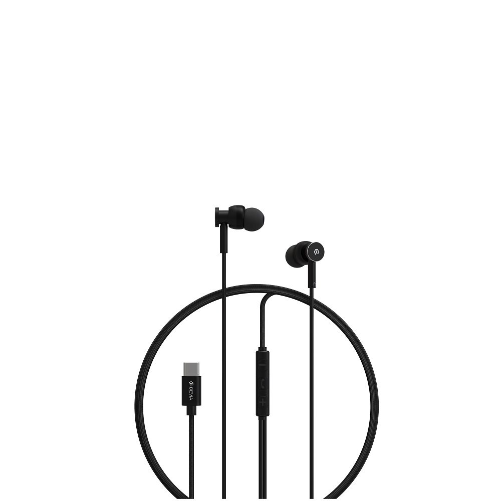 414958_oryg Devia wired earphones Smart M1 Digital Metal USB-C black