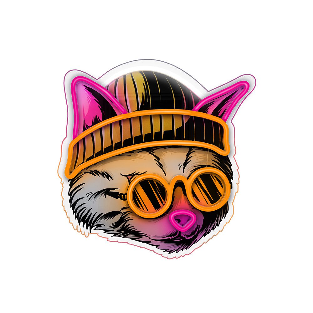 416873_oryg Neon ART LED CAT DREAMER multicolor FLA04 Forever Light