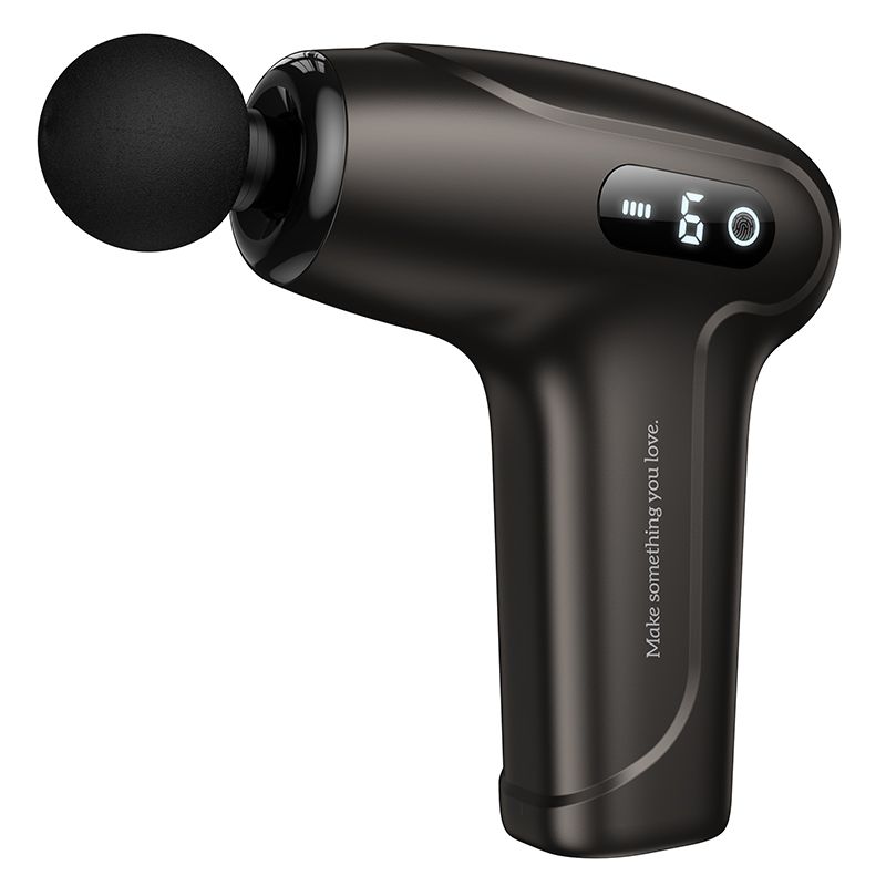 416e7d55ea5bacf7ce575c054590b4ba Electric mini silent massager GUN Hoco HP51 metal gray