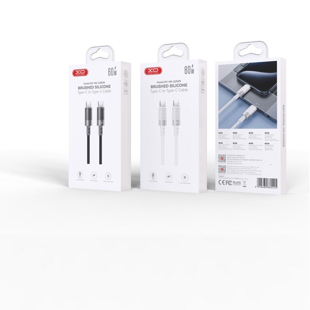 417089_oryg XO cable NB-Q282B PD USB-C - Lightning 1,0m 27W black