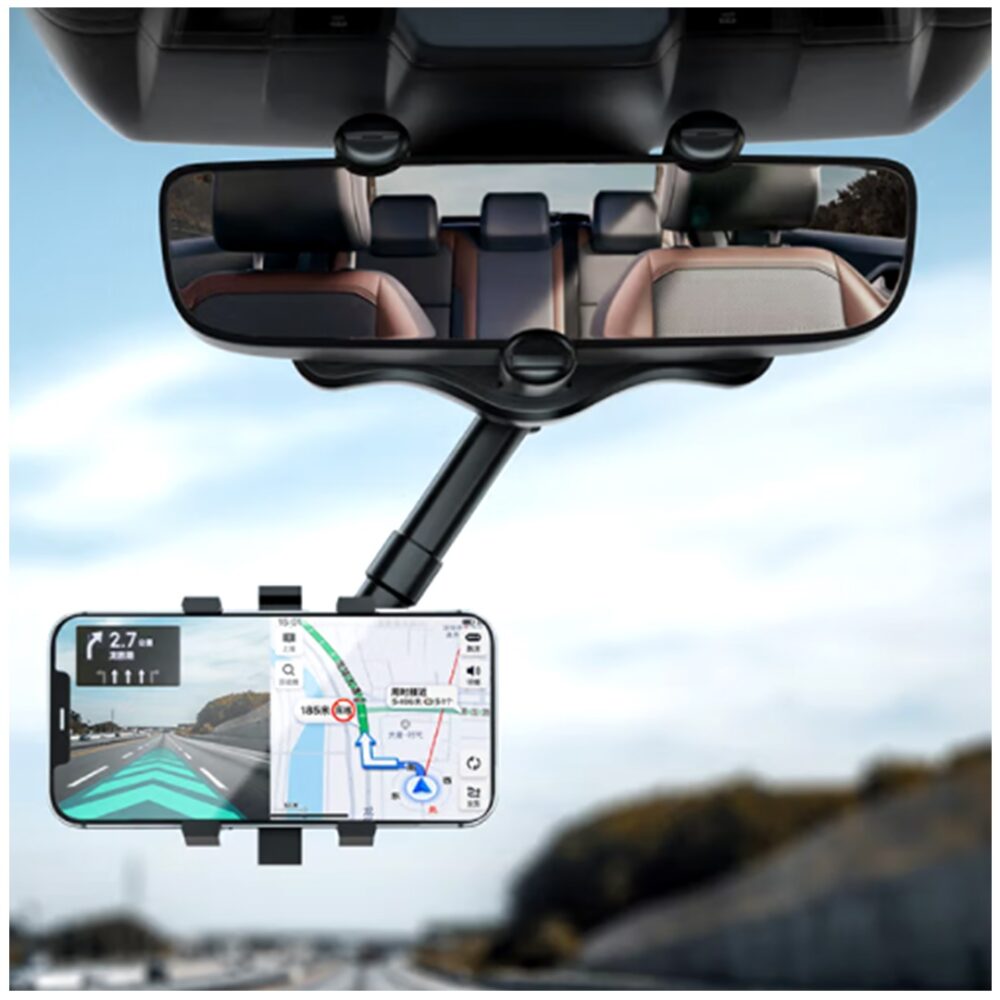 418399_oryg XO car holder C115 black for rearview mirror