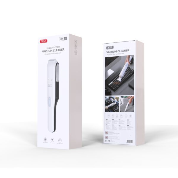 418494_oryg XO car vacum cleaner CZ020 white wireless 65W 6.7Kpa