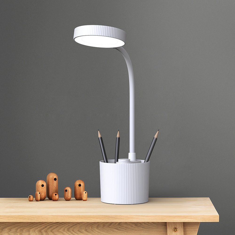 418657_oryg Desk LED Lamp 5W with pen holder PURE FLB-20 AGNES white Forever Light