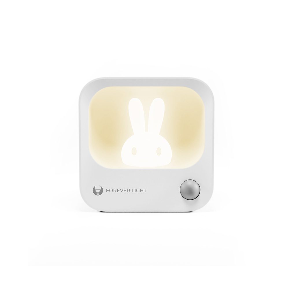 418703_oryg LED BUNNY Night Lamp PURE FLC-10 LEA PIR white 500mAh Forever Light