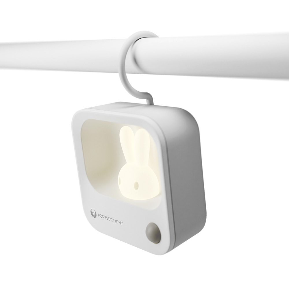 418705_oryg LED BUNNY Night Lamp PURE FLC-10 LEA PIR white 500mAh Forever Light