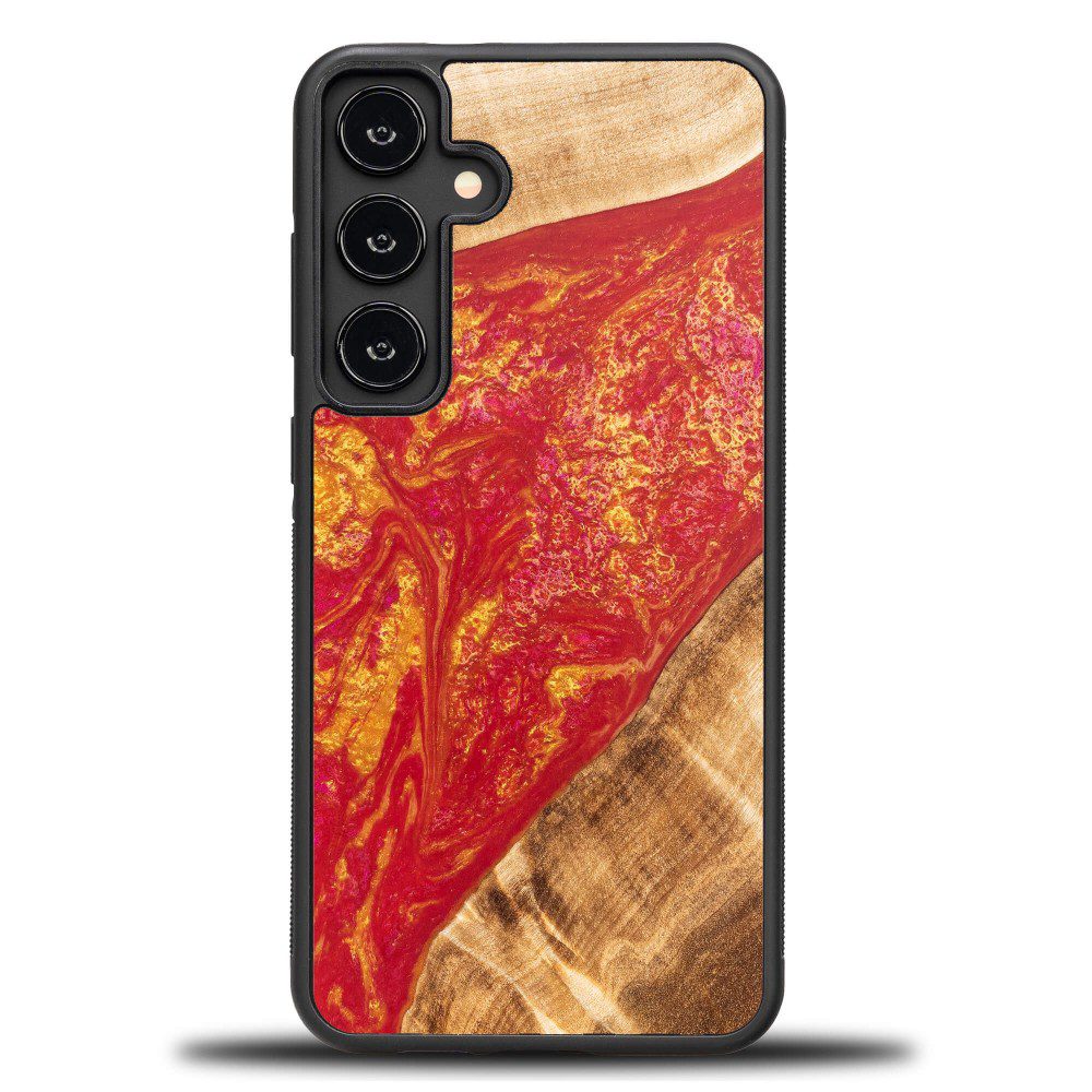 418921_oryg Bewood Unique case for Samsung Galaxy S24 Plus Neons Paris