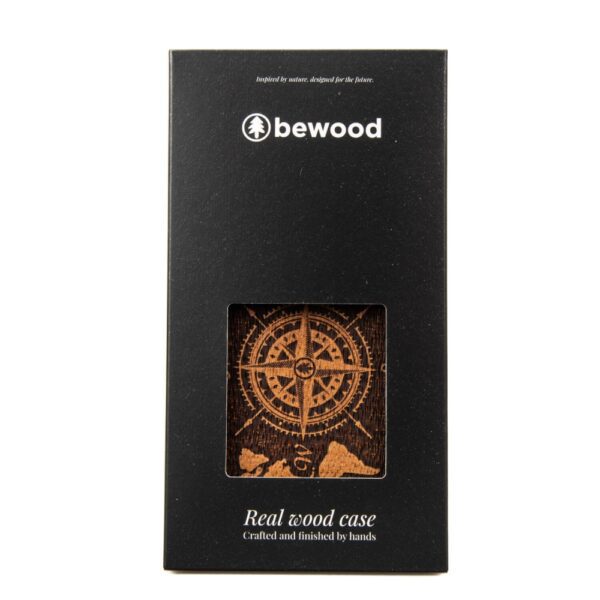 Bewood case for iPhone 16 6,1" Compass Merbau