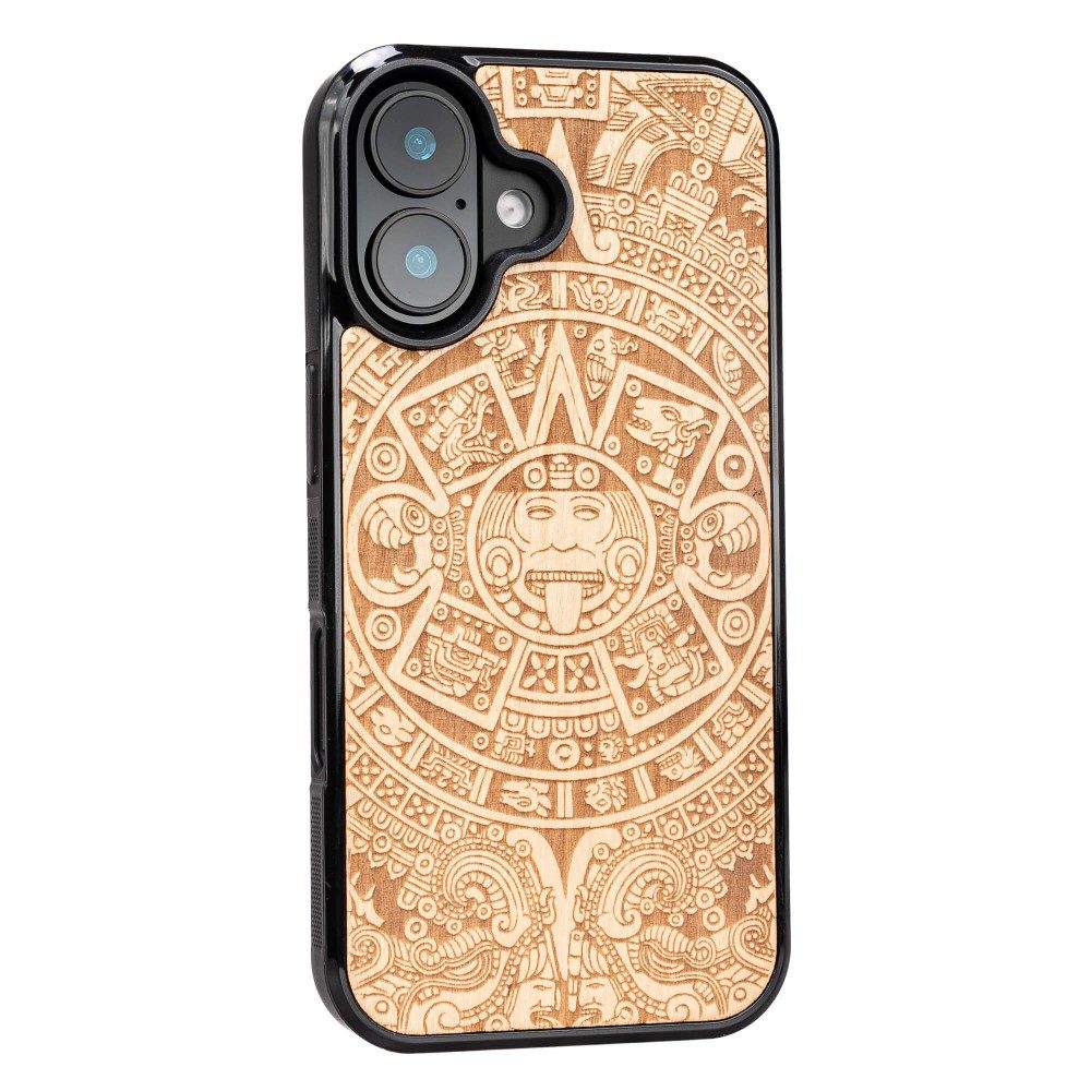 419185_oryg Bewood case for iPhone 16 6,1" Aztec Calendar Aniegre