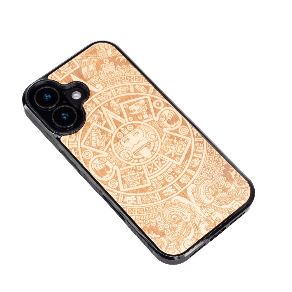 419186_oryg Bewood case for iPhone 16 6,1" Aztec Calendar Aniegre