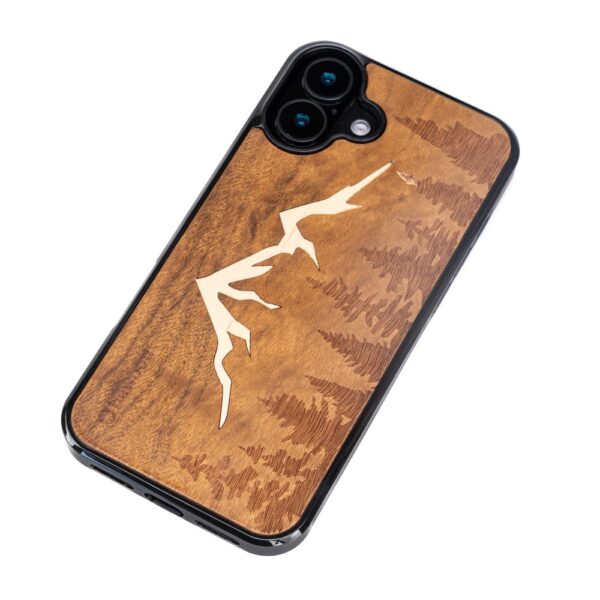 419291_oryg Bewood case for iPhone 16 Plus 6,7" Mountains Imbuia