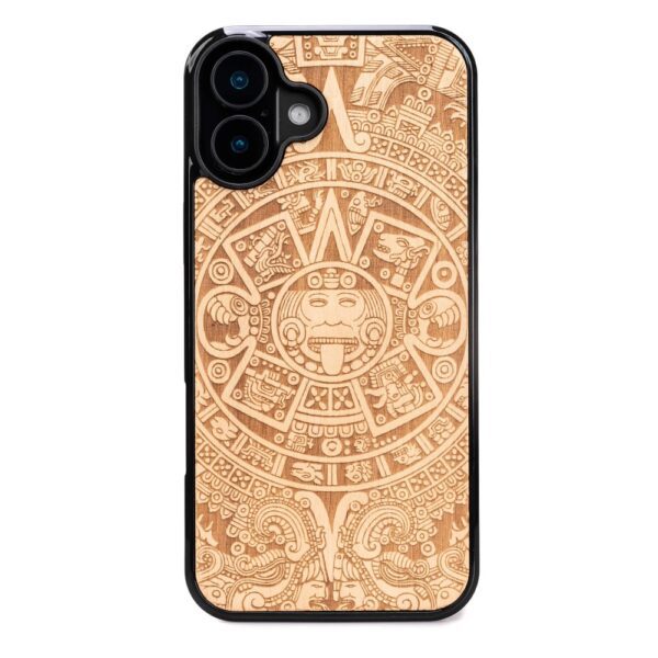 419299_oryg Bewood case for iPhone 16 Plus 6,7" Aztec Calendar Aniegre