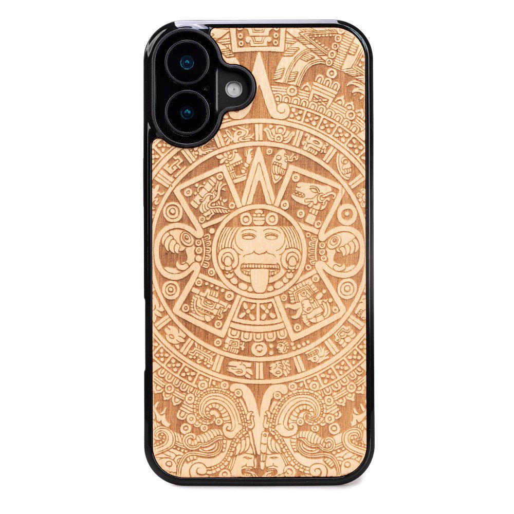 419299_oryg Bewood case for iPhone 16 Plus 6,7" Aztec Calendar Aniegre