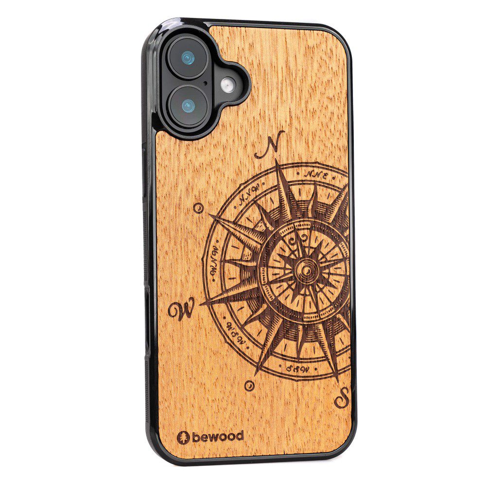 Bewood case for iPhone 16 Plus 6,7" Traveler Merbau