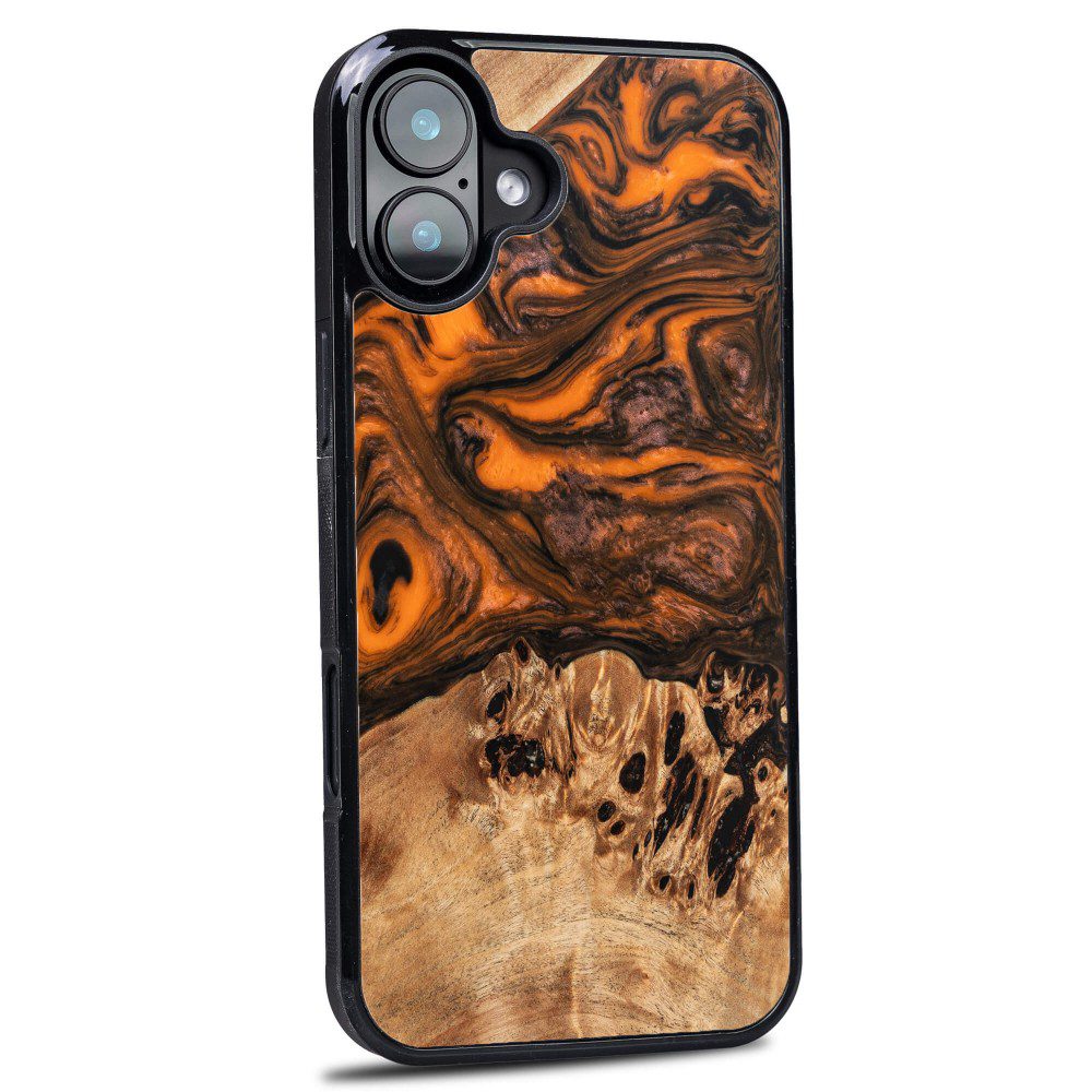 419325_oryg Bewood Unique case for iPhone 16 Plus 6,7" Orange
