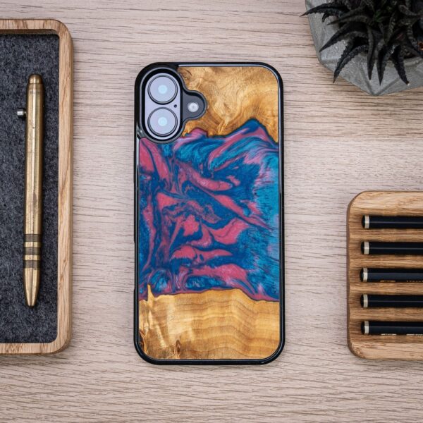 419336_oryg Bewood Unique case for iPhone 16 Plus 6,7" Neons Vegas