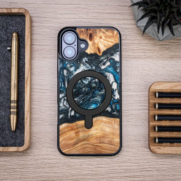 419352_oryg Bewood Unique case for iPhone 16 Plus Planets Earth with MagSafe