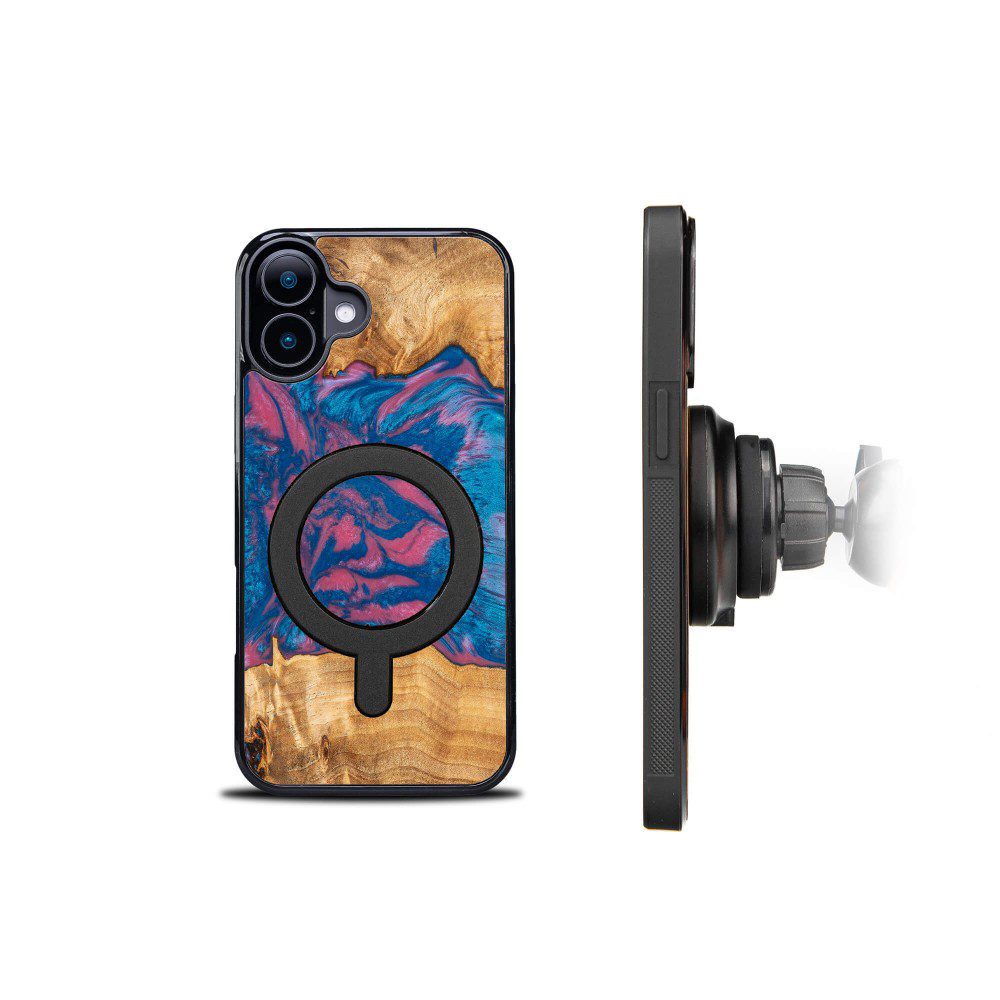 419376_oryg Bewood Unique case for iPhone 16 Plus 6,7" Neons Vegas with MagSafe