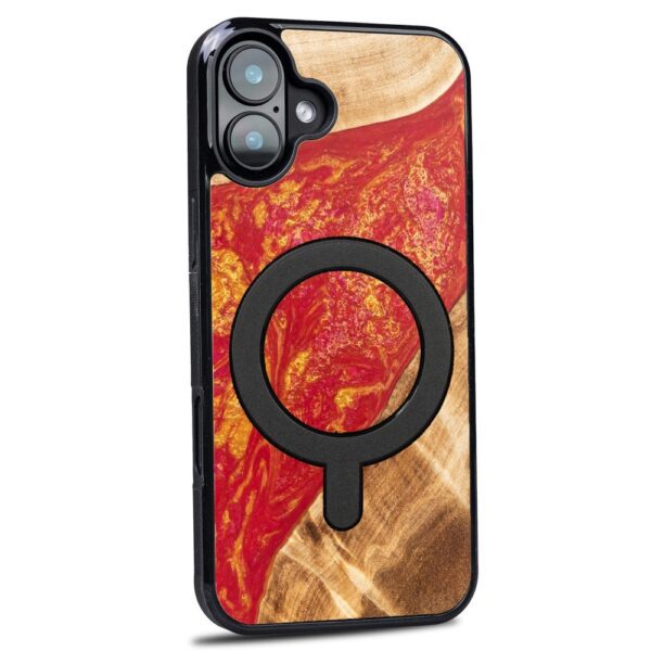419380_oryg Bewood Unique case for iPhone 16 Plus 6,7" Neons Paris with MagSafe