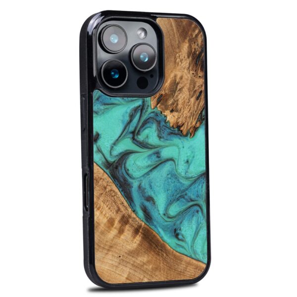 Bewood Unique case for iPhone 16 Pro 6,3" Turquoise