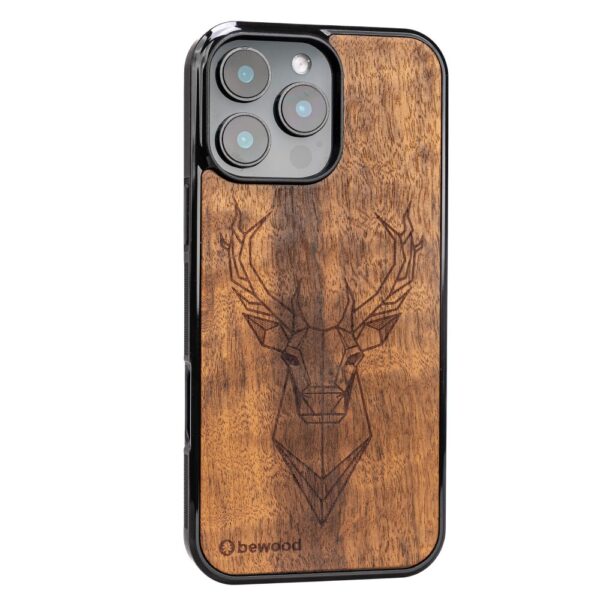 Bewood case for iPhone 16 Pro Max 6,9" Deer Imbuia