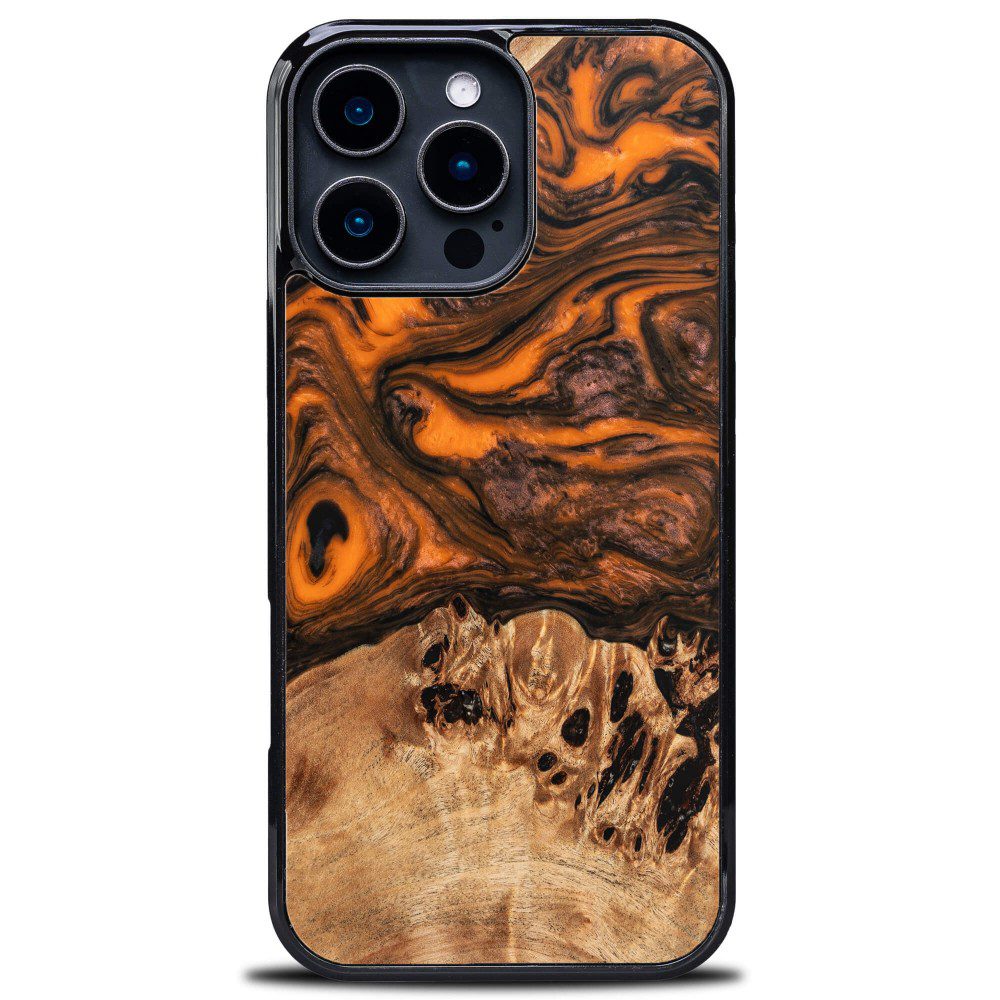 Bewood Unique case for iPhone 16 Pro Max 6,9" Orange