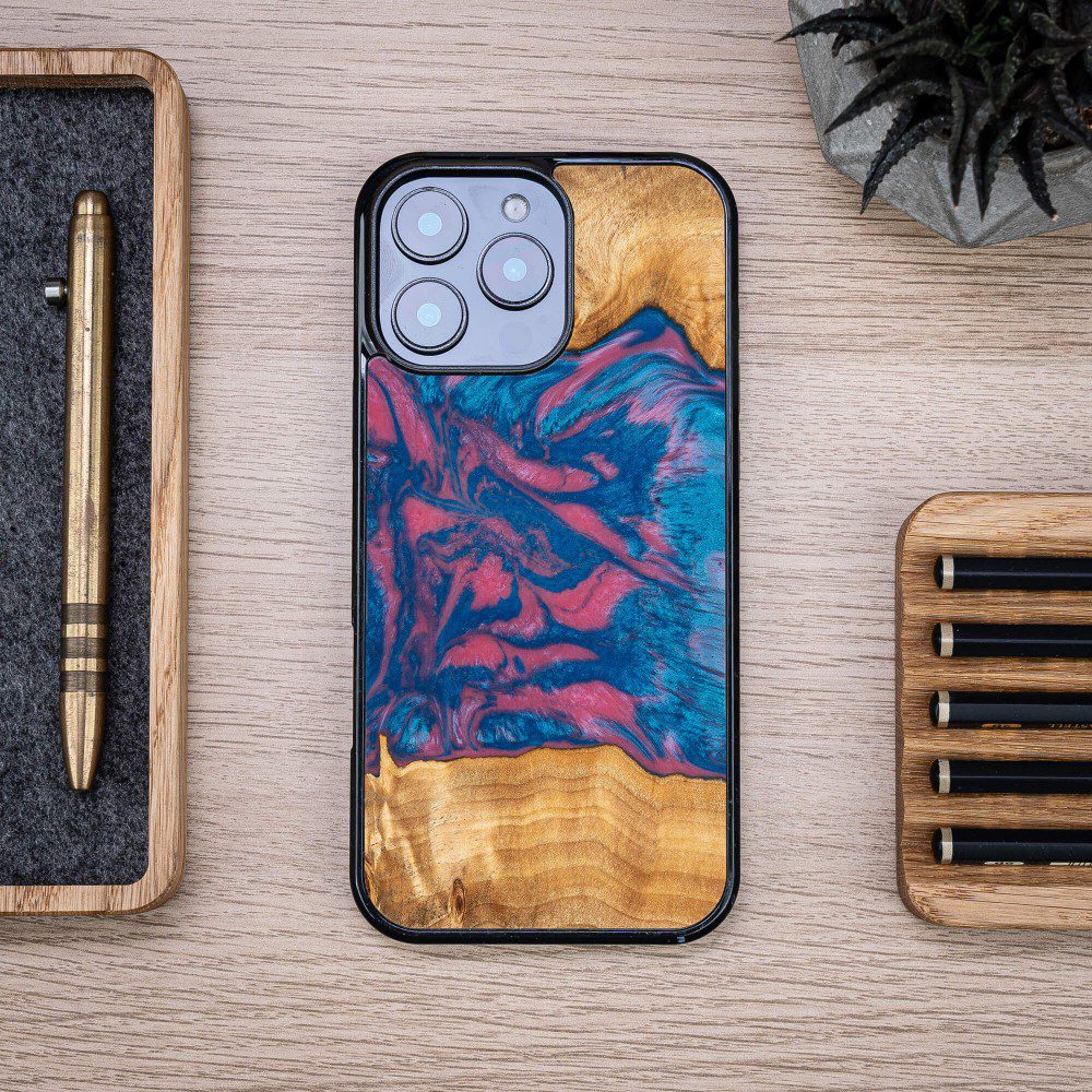 419566_oryg Bewood Unique case for iPhone 16 Pro Max 6,9" Neons Vegas