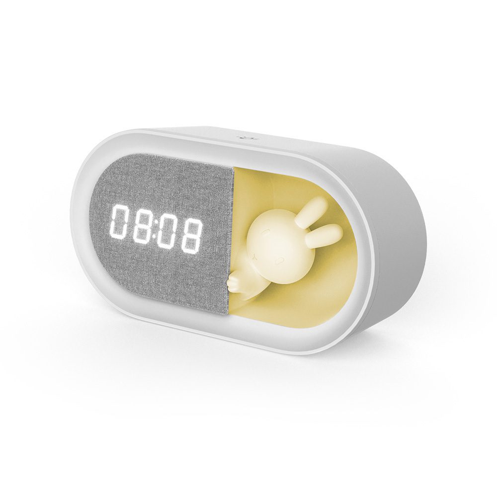 419631_oryg Alarm clock with LED Bunny night light PURE FNL-05 INGRID white long Forever Light