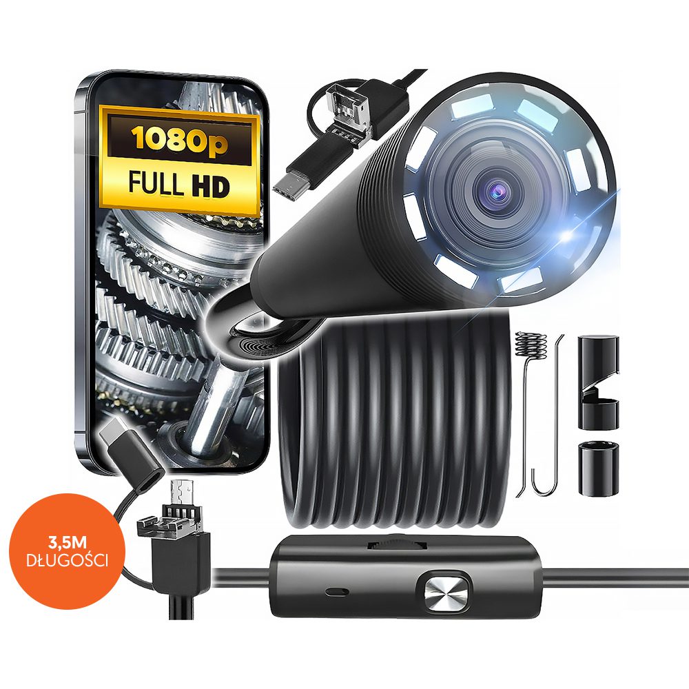 419738_oryg Endoscope camera 3.5m lens 8/7/5.5mm USB-C/Micro-USB LTC
