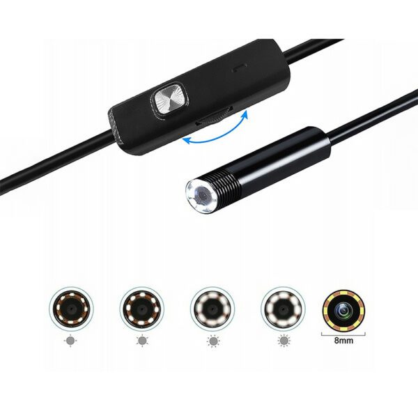 419742_oryg Endoscope camera 3.5m lens 8/7/5.5mm USB-C/Micro-USB LTC